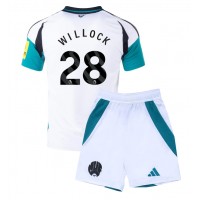 Newcastle United Joe Willock #28 Tredjedraktsett Barn 2024-25 Kortermet (+ Korte bukser)